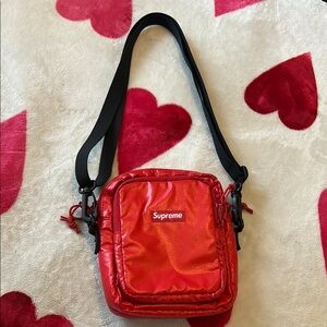 Supreme Red Crossbody Bag